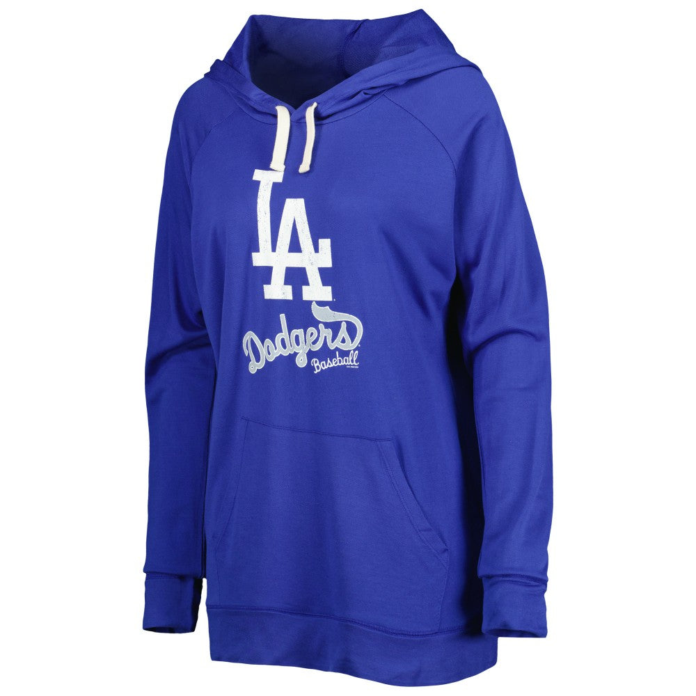 Los Angeles Dodgers Touch Women's Pre-Game Raglan Pullover Hoodie Lifestyle
