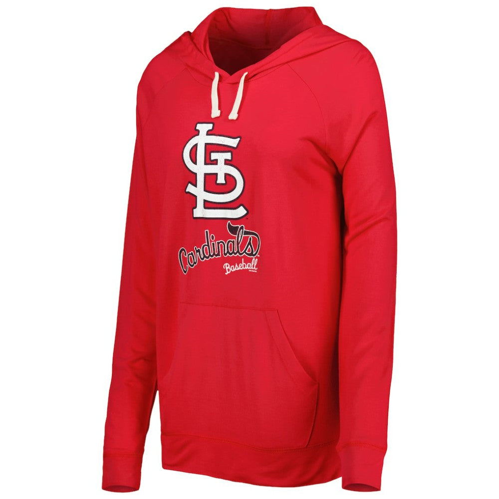 St. Louis Cardinals Touch Women's Pre-Game Raglan Pullover Hoodie discount