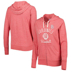 St. Louis Cardinals Touch Women's Training Camp Tri-Blend Lightweight Full-Zip Hoodie Near Me
