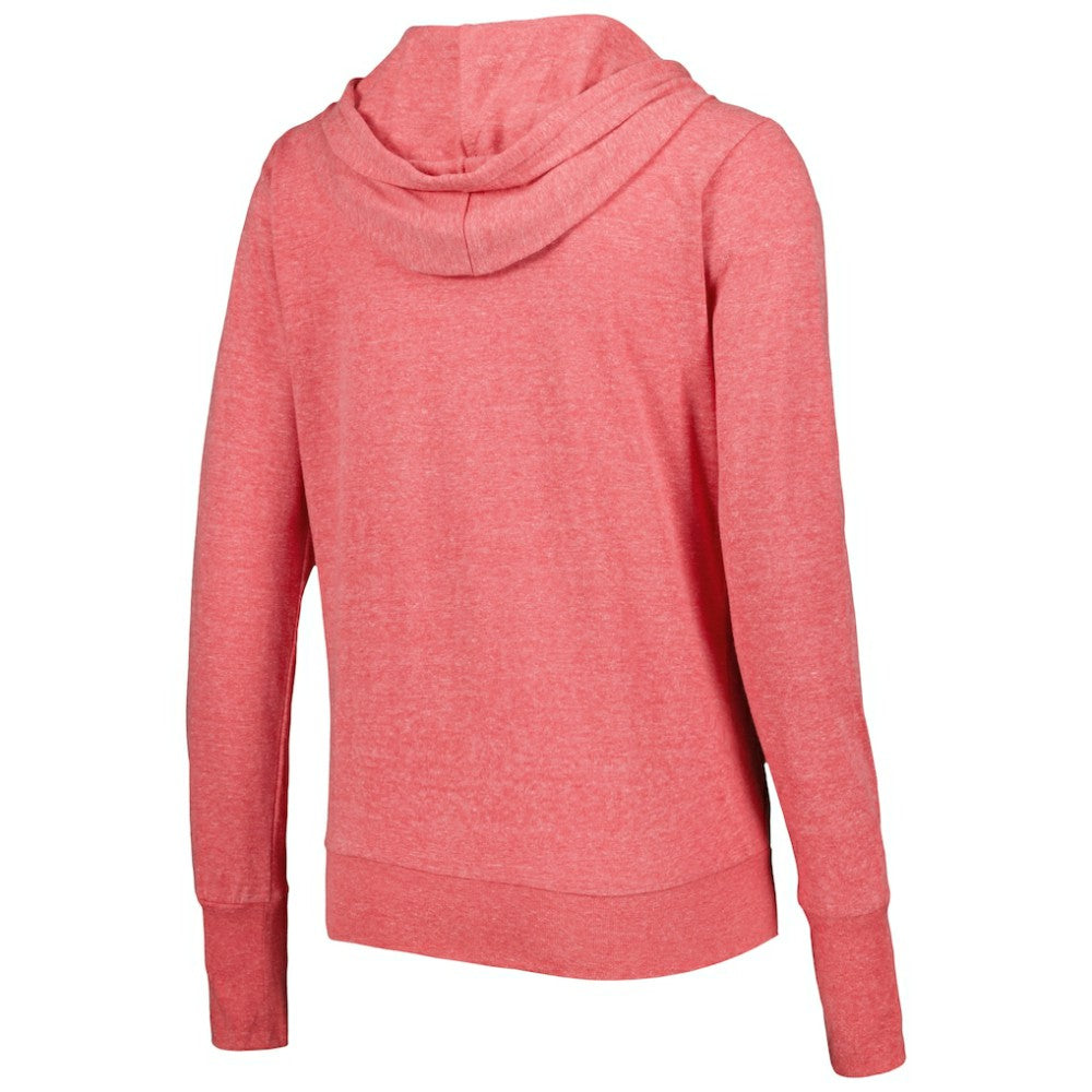 Washington Nationals Touch Women's Training Camp Tri-Blend Lightweight Full-Zip Hoodie Clearance