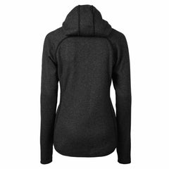 Detroit Lions Cutter & Buck Women's Throwback Logo Mainsail Full-Zip Jacket Heather Charcoal - NFL