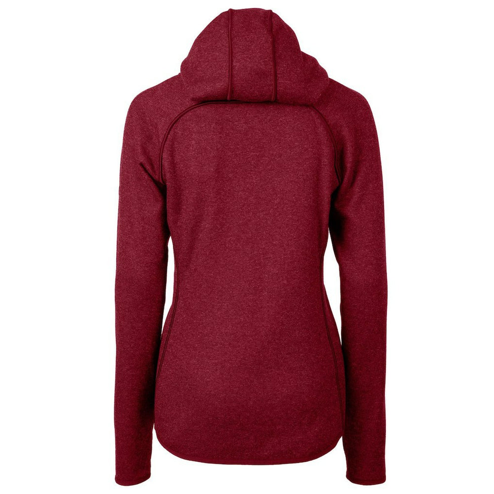 San Francisco 49ers Cutter & Buck Women's Throwback Logo Mainsail Full-Zip Jacket Scarlet - NFL