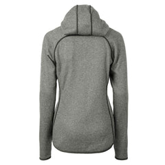 Cincinnati Bengals Cutter & Buck Women's Throwback Logo Mainsail Full-Zip Jacket Heather Gray - NFL