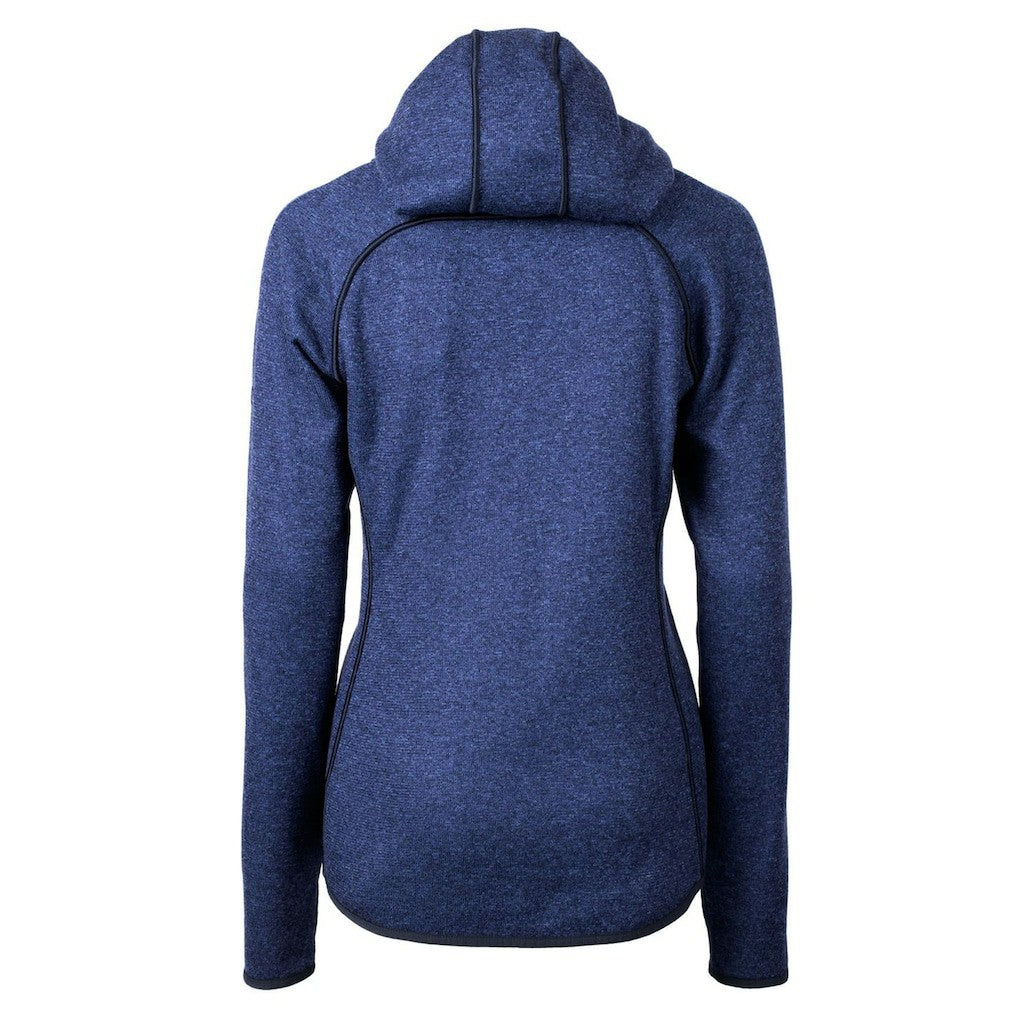 Seattle Seahawks Cutter & Buck Women's Throwback Logo Mainsail Full-Zip Jacket Heather Royal - NFL
