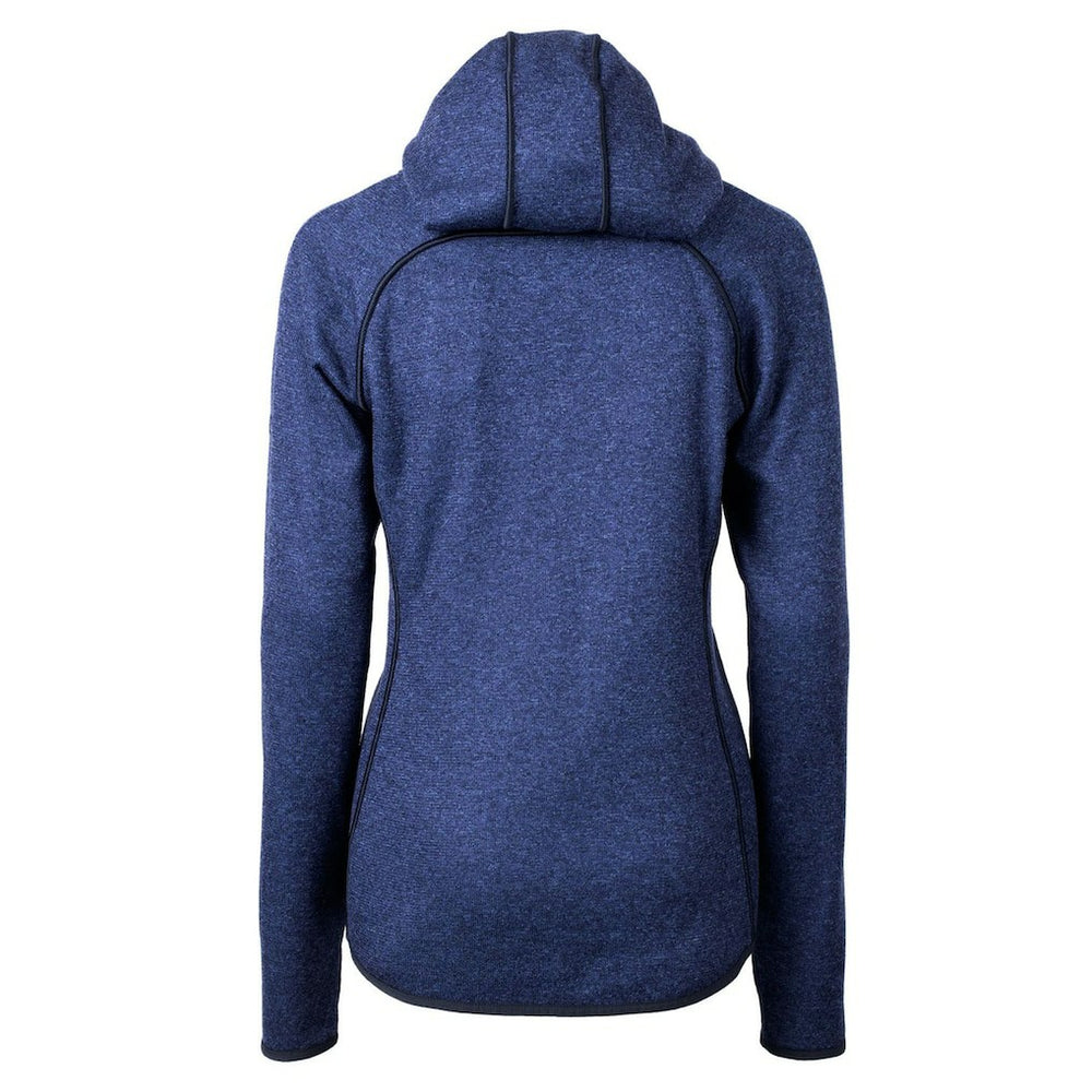 Seattle Seahawks Cutter & Buck Women's Throwback Logo Mainsail Full-Zip Jacket Heather Royal - NFL