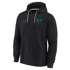 Fanatics - Charlotte Hornets Unisex Elements Super Soft Fleece Pullover Hoodie - Black