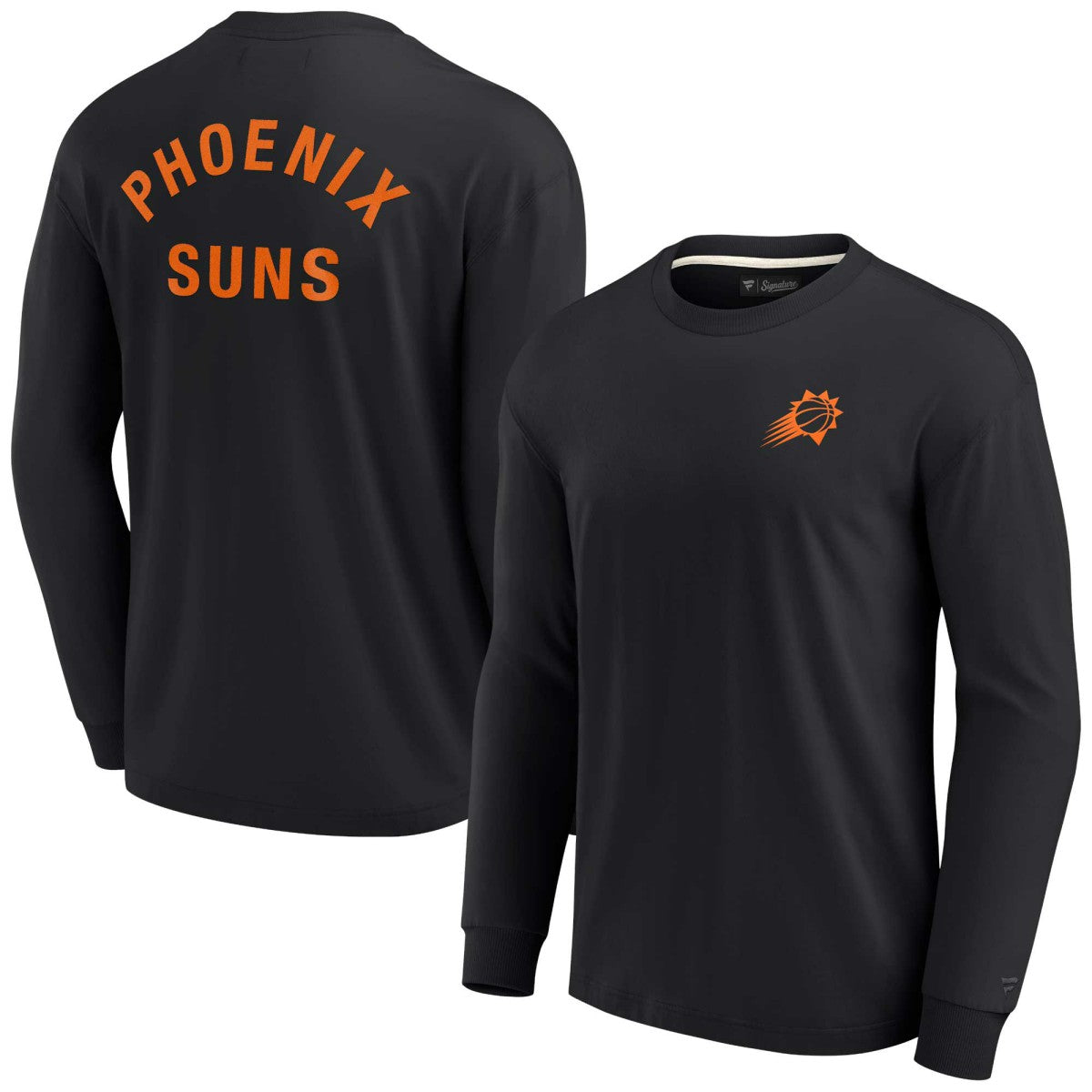 Fanatics - Phoenix Suns Unisex Elements Super Soft Long Sleeve T-Shirt - Black