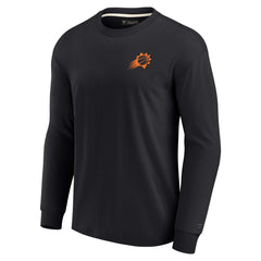 Fanatics - Phoenix Suns Unisex Elements Super Soft Long Sleeve T-Shirt - Black
