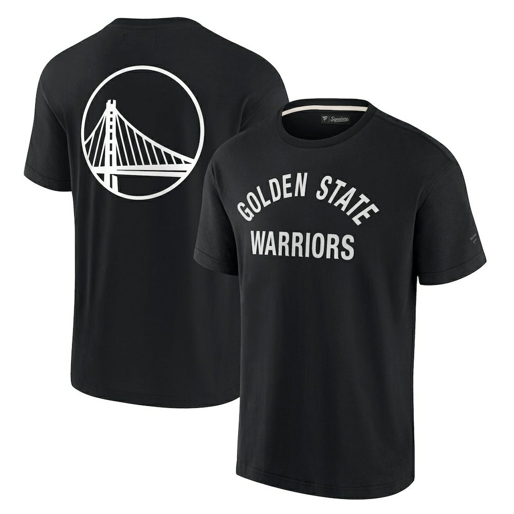 Fanatics - Golden State Warriors Unisex Elements Super Soft Short Sleeve T-Shirt - Black