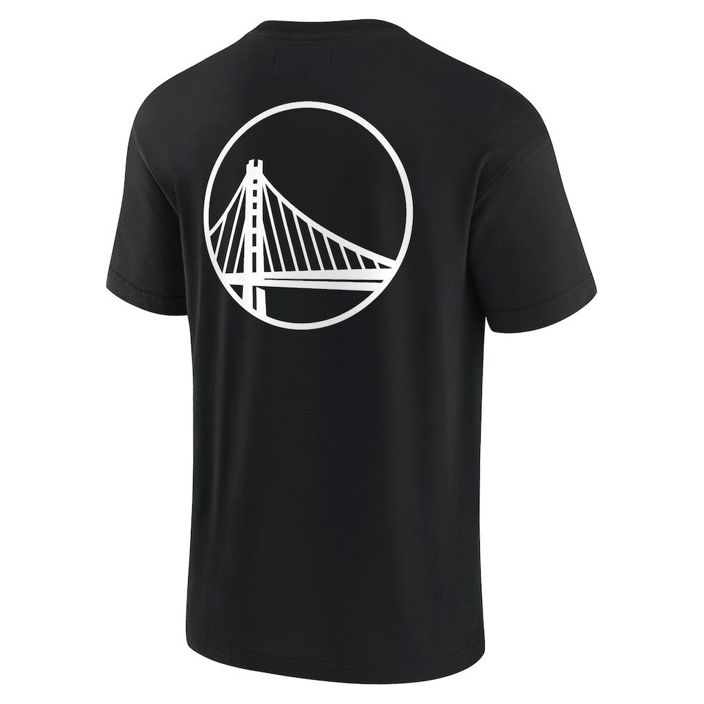 Fanatics - Golden State Warriors Unisex Elements Super Soft Short Sleeve T-Shirt - Black