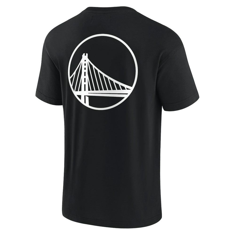 Fanatics - Golden State Warriors Unisex Elements Super Soft Short Sleeve T-Shirt - Black