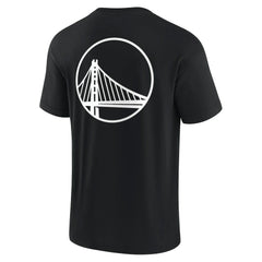 Fanatics - Golden State Warriors Unisex Elements Super Soft Short Sleeve T-Shirt - Black