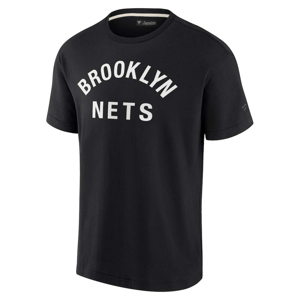 Fanatics - Brooklyn Nets Unisex Elements Super Soft Short Sleeve T-Shirt - Black