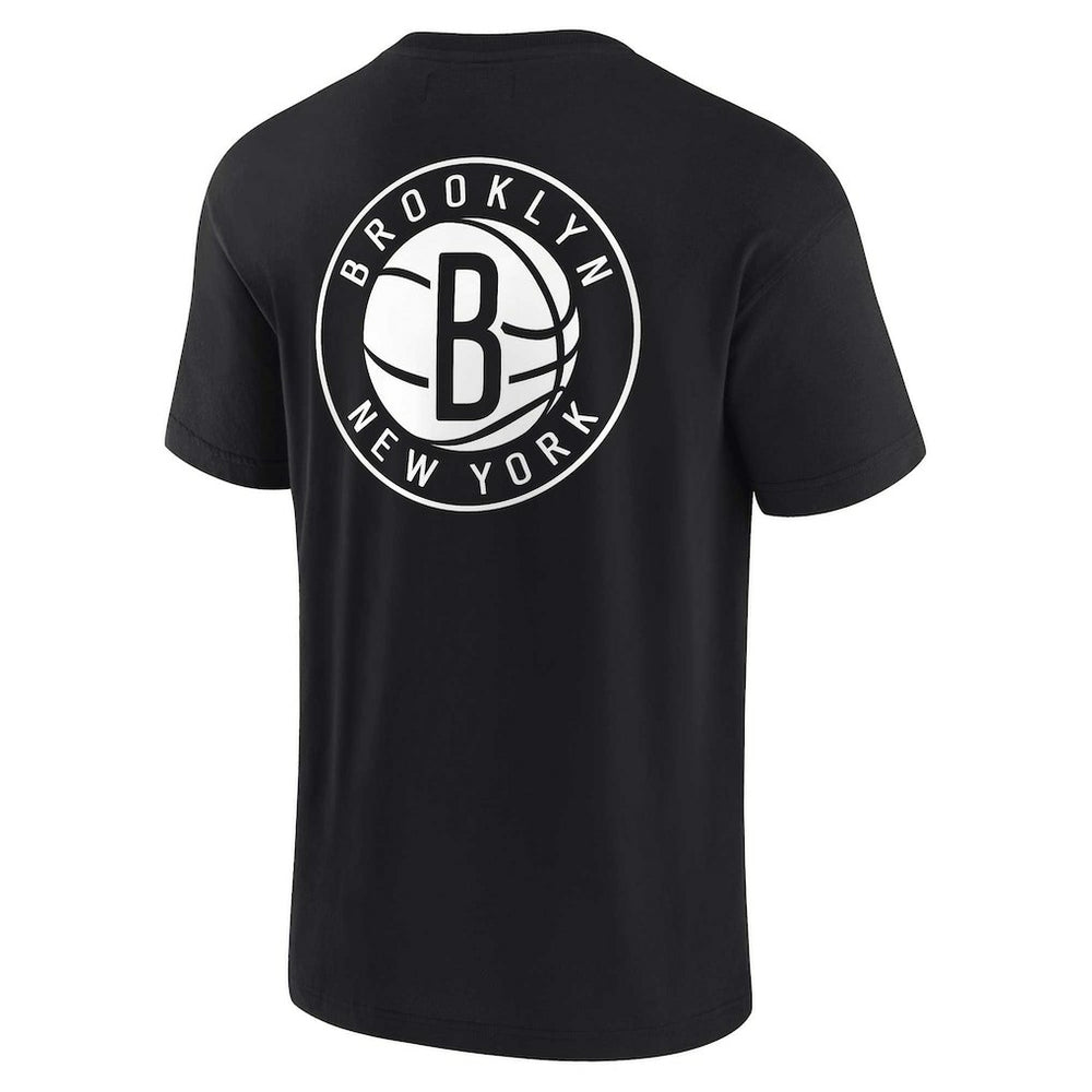 Fanatics - Brooklyn Nets Unisex Elements Super Soft Short Sleeve T-Shirt - Black
