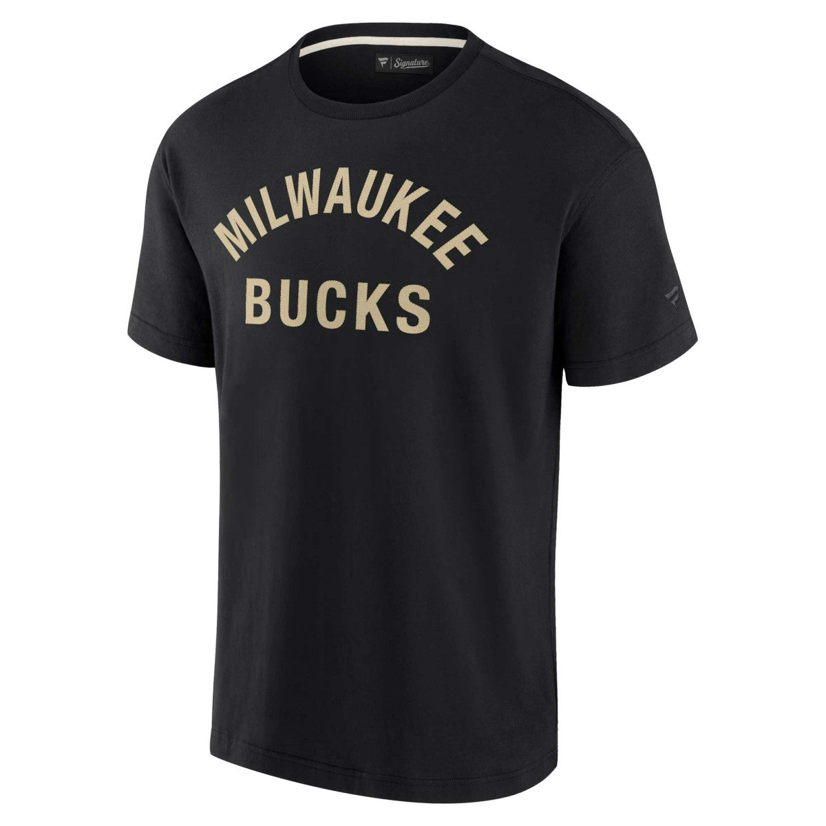 Fanatics - Milwaukee Bucks Unisex Elements Super Soft Short Sleeve T-Shirt - Black