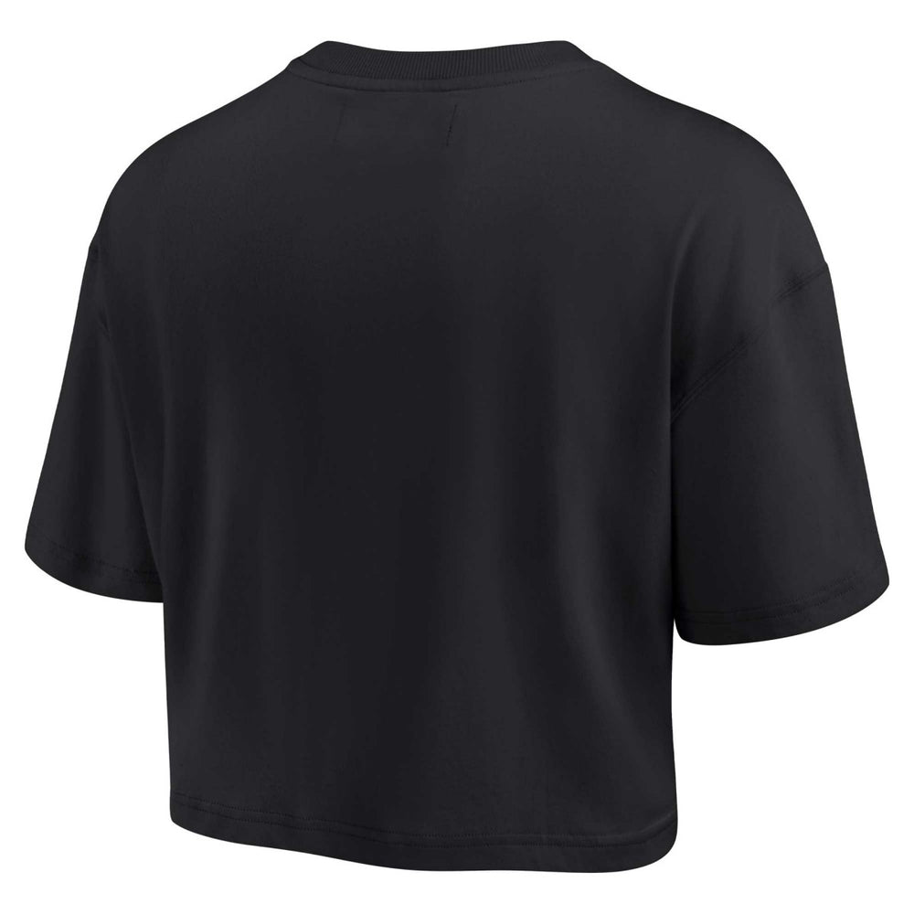 Fanatics - Phoenix Suns Women's Elements Super Soft Boxy Cropped T-Shirt - Black