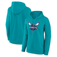 NBA - Charlotte Hornets Women's Team Primary Logo Pullover Hoodie - Teal