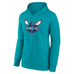 NBA - Charlotte Hornets Women's Team Primary Logo Pullover Hoodie - Teal