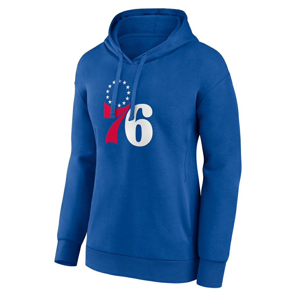 NBA - Philadelphia 76ers Women's Team Primary Logo Pullover Hoodie - Royal