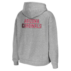 Arizona Cardinals WEAR by Erin Andrews Women's Team Full-Zip Hoodie Heathered Gray - NFL