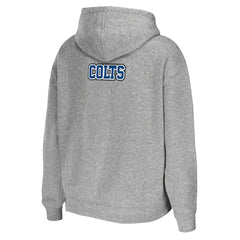 Indianapolis Colts WEAR by Erin Andrews Women's Team Full-Zip Hoodie Heathered Gray - NFL