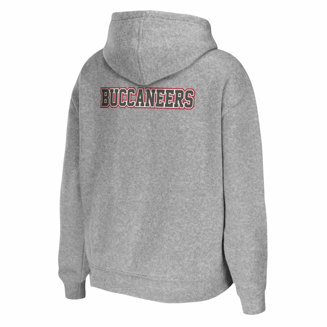 Tampa Bay Buccaneers WEAR by Erin Andrews Women's Team Full-Zip Hoodie Heathered Gray - NFL