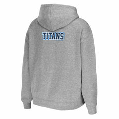 Tennessee Titans WEAR by Erin Andrews Women's Team Full-Zip Hoodie Heathered Gray - NFL