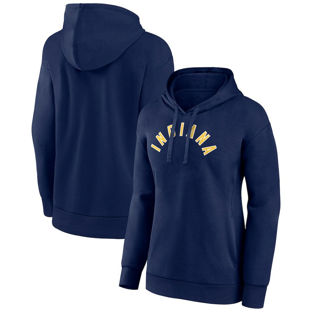 NBA - Indiana Pacers Women's Wordmark Alt Pullover Hoodie - Navy