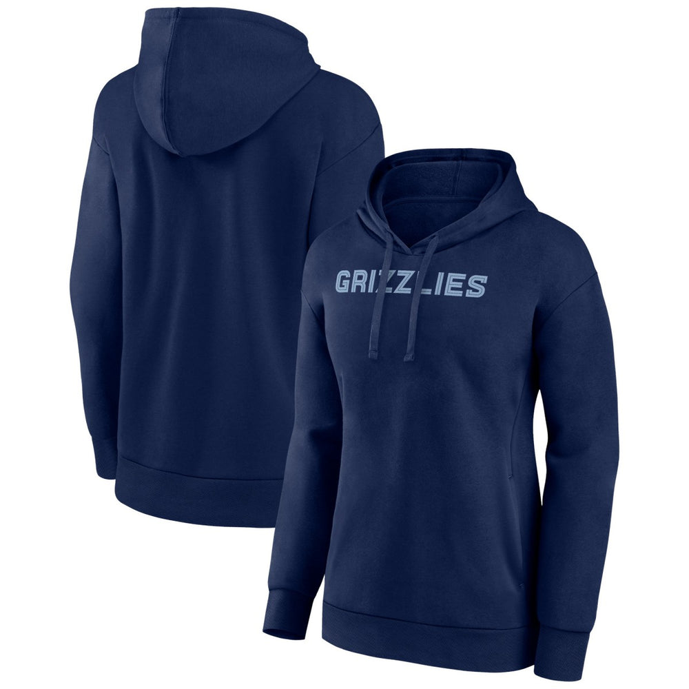 NBA - Memphis Grizzlies Women's Wordmark Alt Pullover Hoodie - Navy