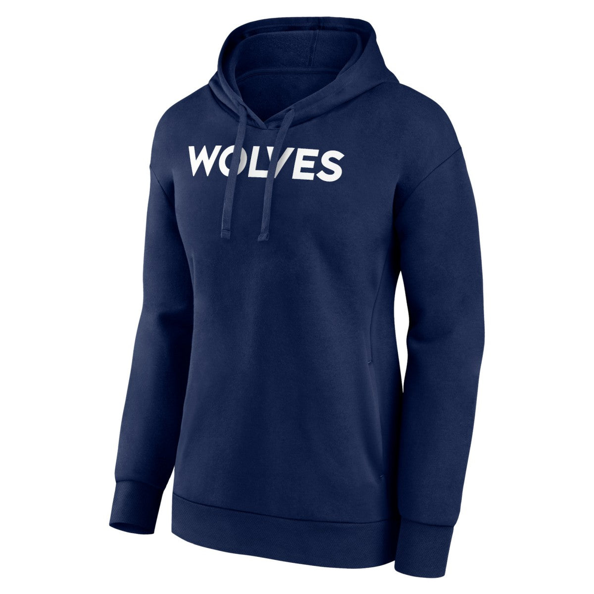 NBA - Minnesota Timberwolves Women's Wordmark Alt Pullover Hoodie - Navy