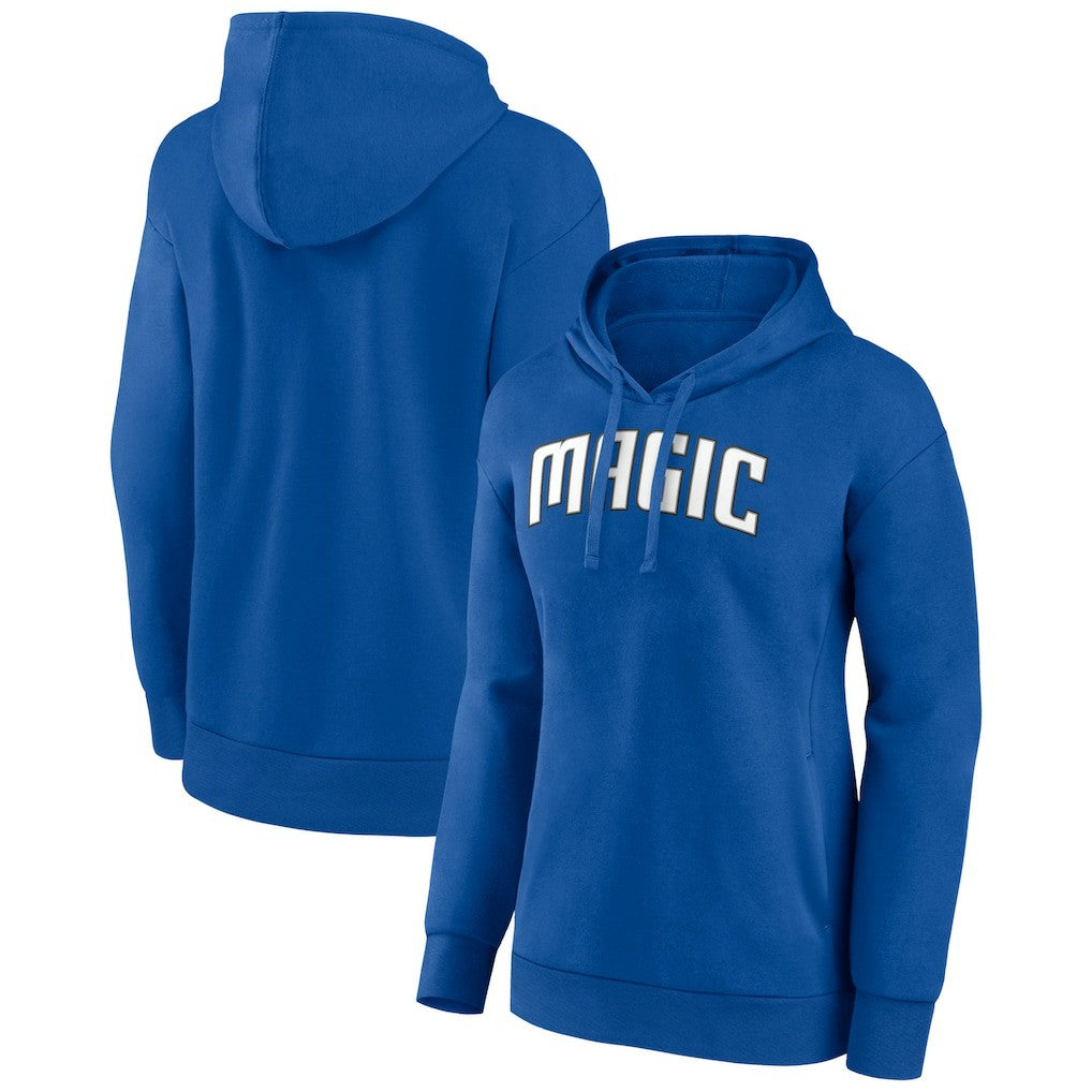 NBA - Orlando Magic Women's Wordmark Alt Pullover Hoodie - Blue