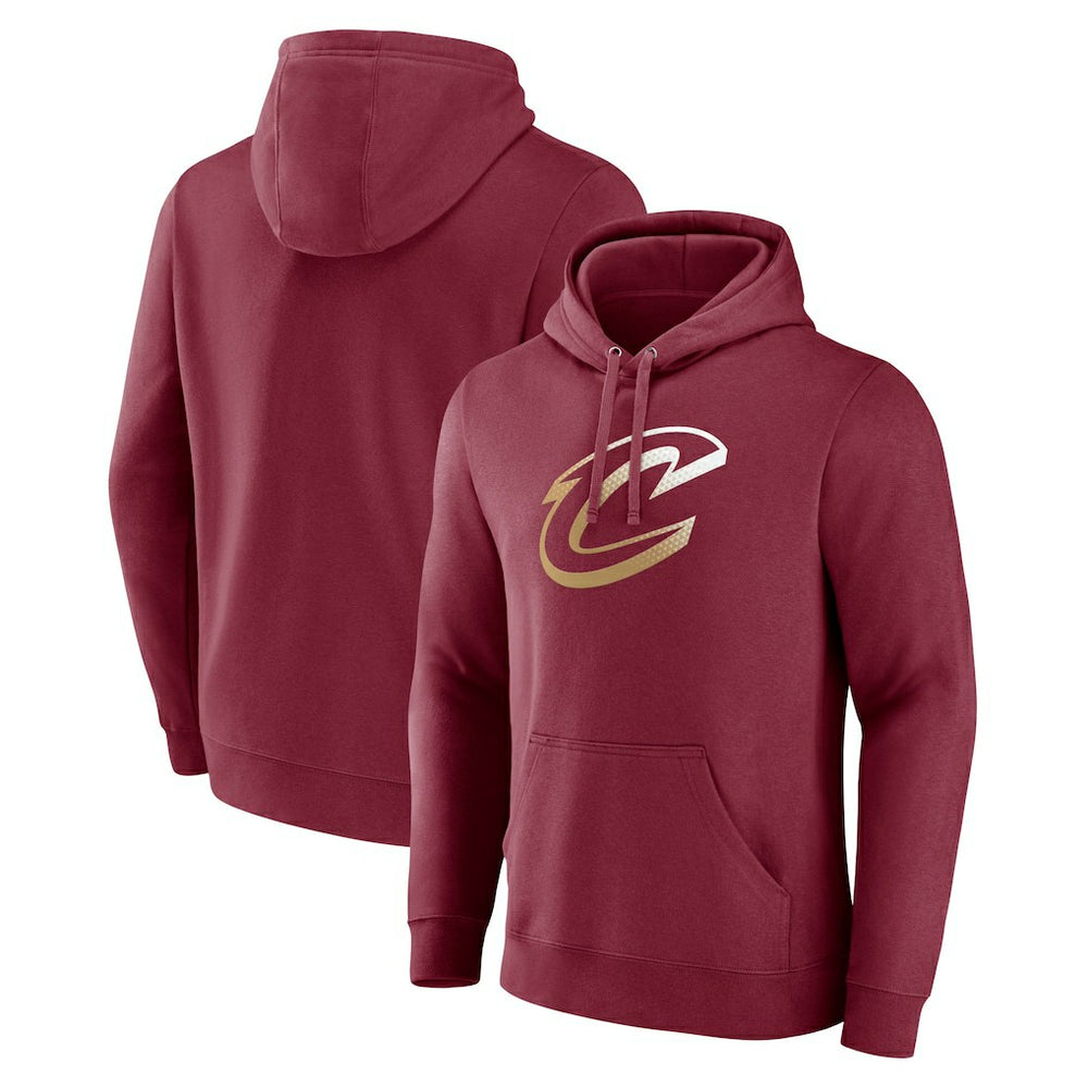 NBA - Cleveland Cavaliers Women's Gradient Logo Pullover Hoodie - Wine