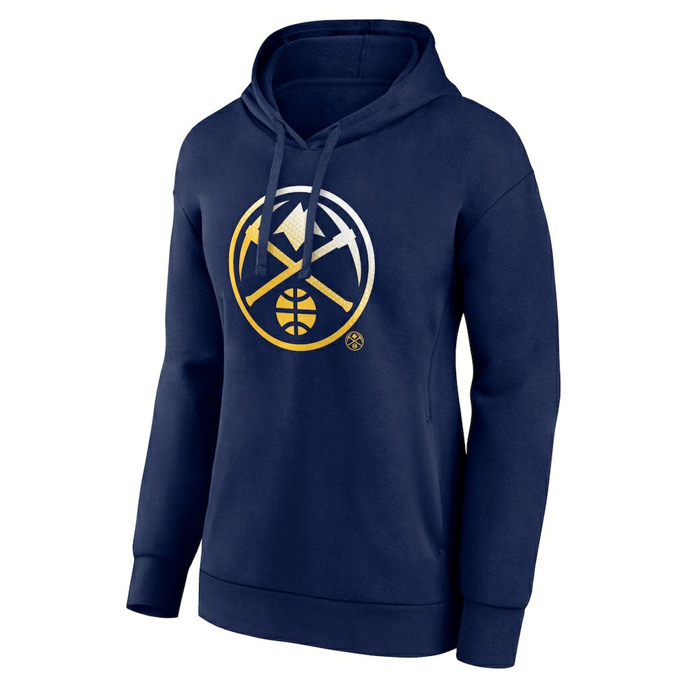 NBA - Denver Nuggets Women's Gradient Logo Pullover Hoodie - Navy