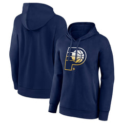 NBA - Indiana Pacers Women's Gradient Logo Pullover Hoodie - Navy