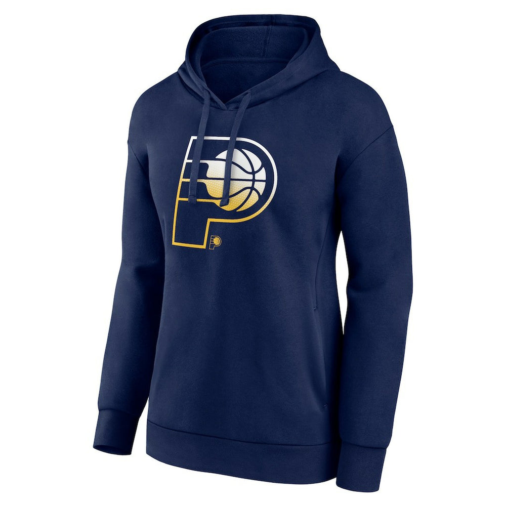NBA - Indiana Pacers Women's Gradient Logo Pullover Hoodie - Navy