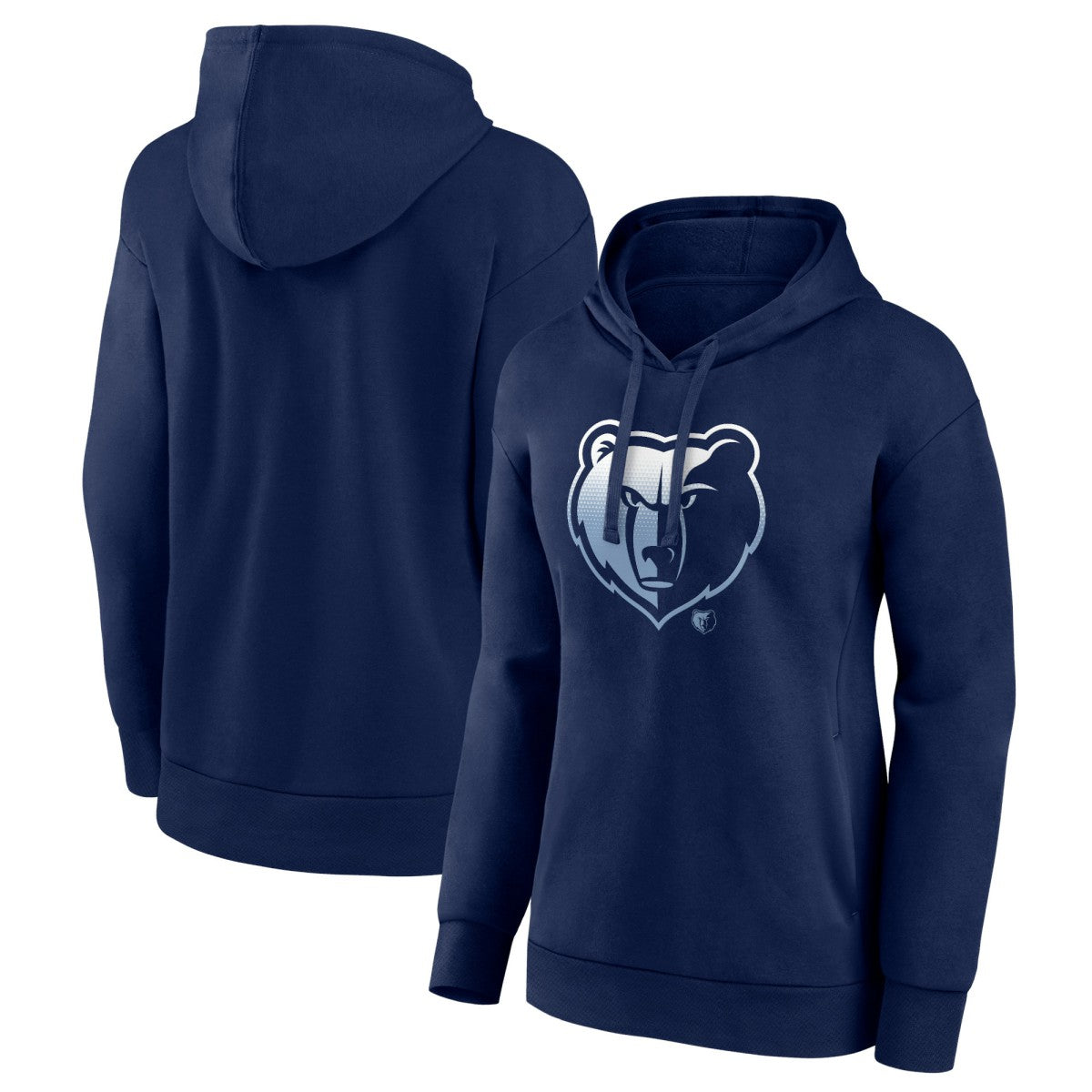 NBA - Memphis Grizzlies Women's Gradient Logo Pullover Hoodie - Navy