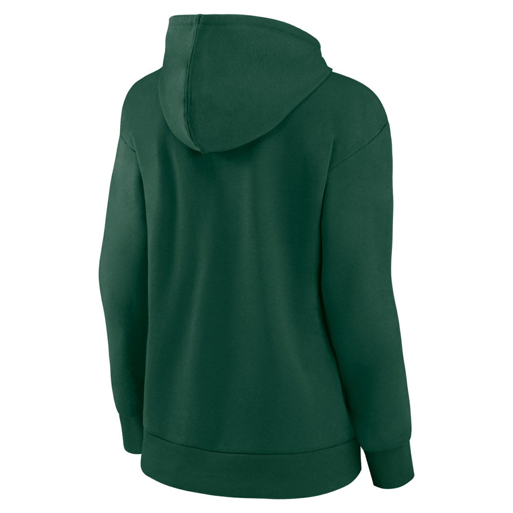 NBA - Milwaukee Bucks Women's Gradient Logo Pullover Hoodie - Hunter Green