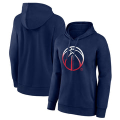 NBA - Washington Wizards Women's Gradient Logo Pullover Hoodie - Navy