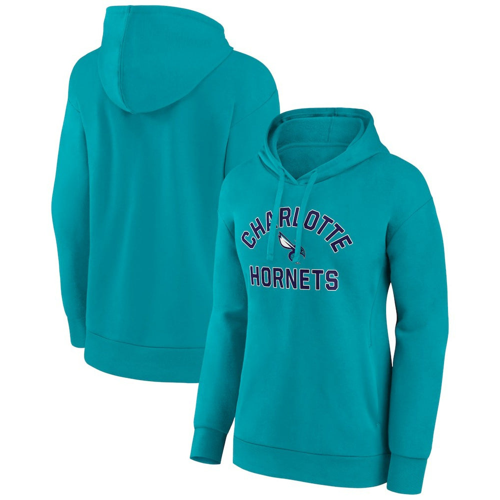 NBA - Charlotte Hornets Women's Overtime Pullover Hoodie - Teal