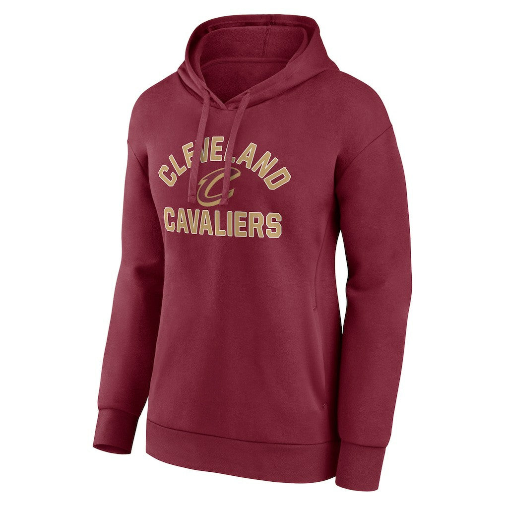 NBA - Cleveland Cavaliers Women's Overtime Pullover Hoodie - Wine