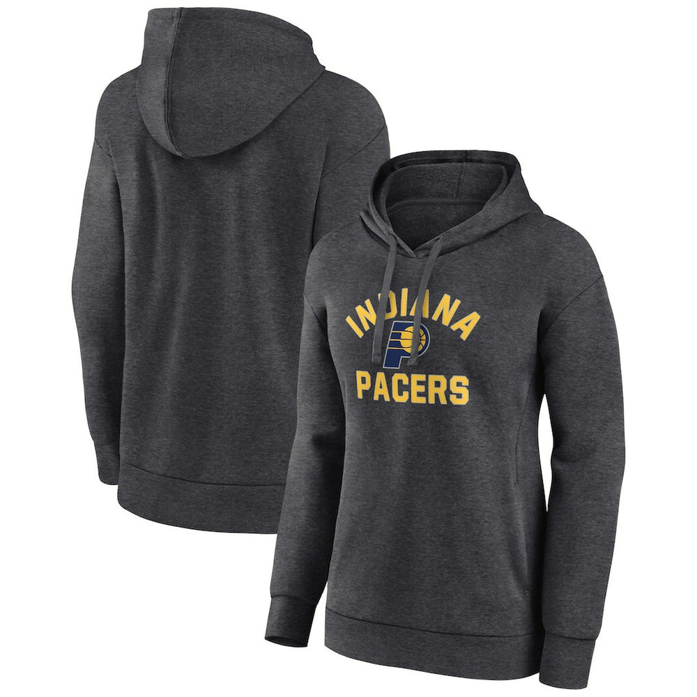 NBA - Indiana Pacers Women's Overtime Pullover Hoodie - Charcoal