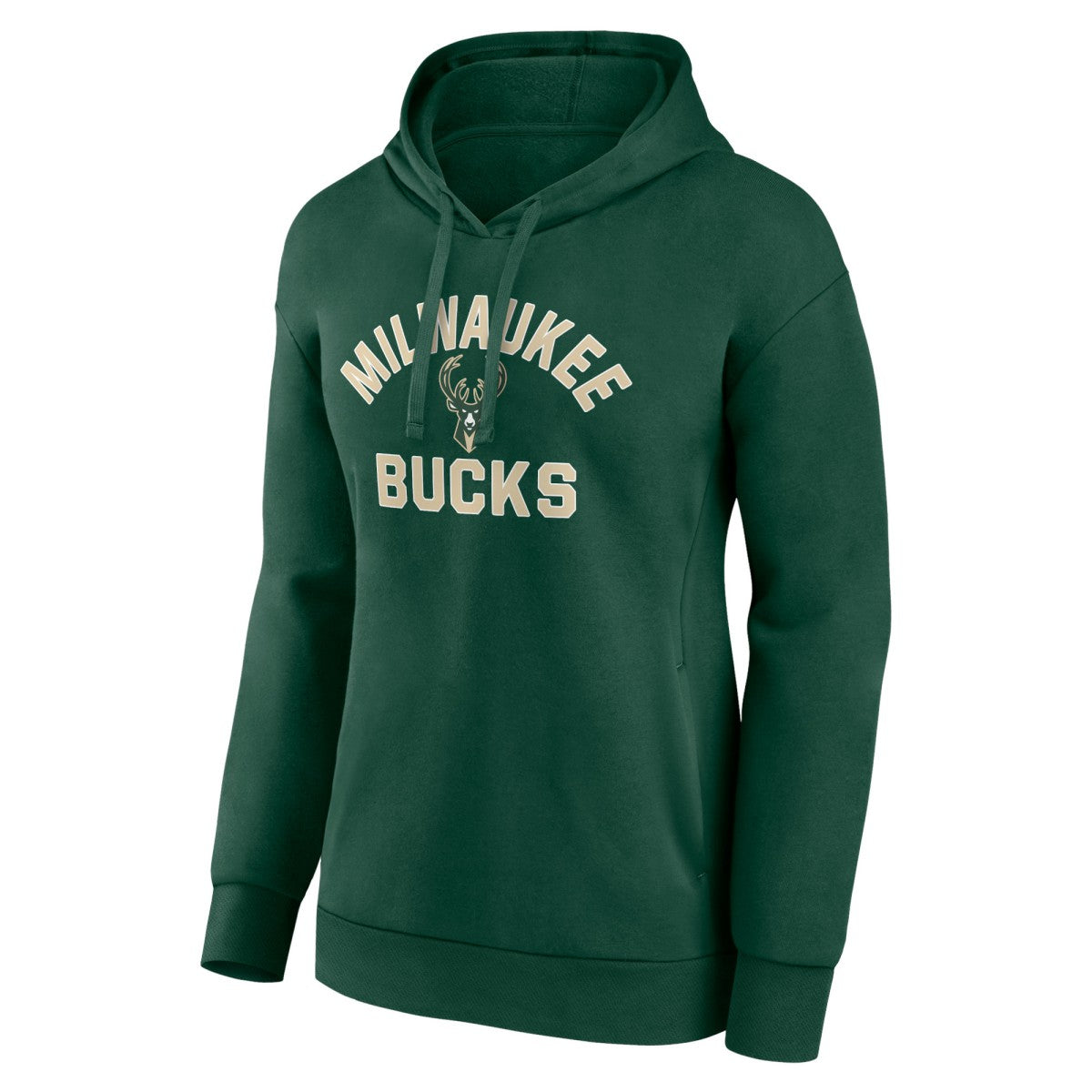 NBA - Milwaukee Bucks Women's Overtime Pullover Hoodie - Hunter Green