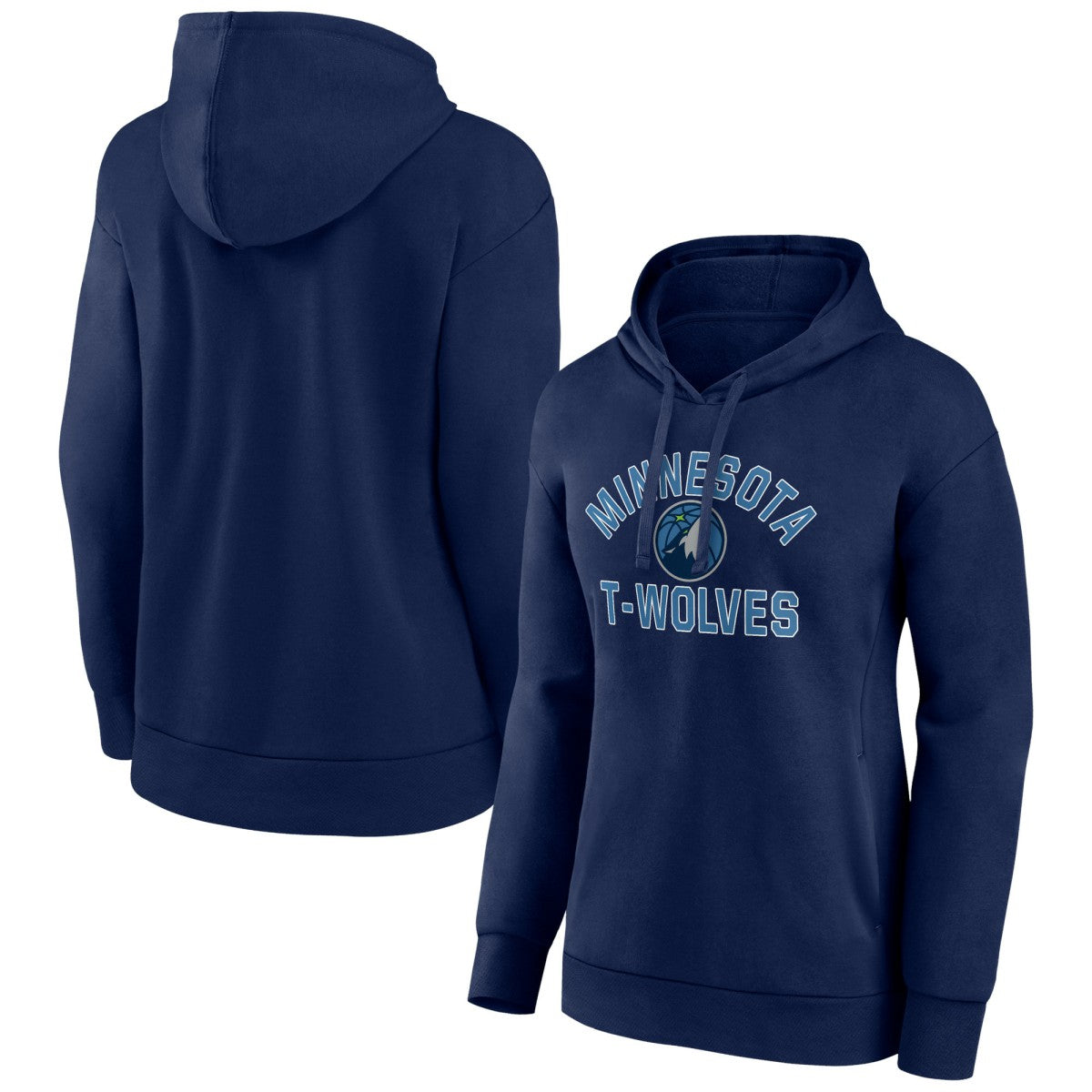 NBA - Minnesota Timberwolves Women's Team Overtime Pullover Hoodie - Navy