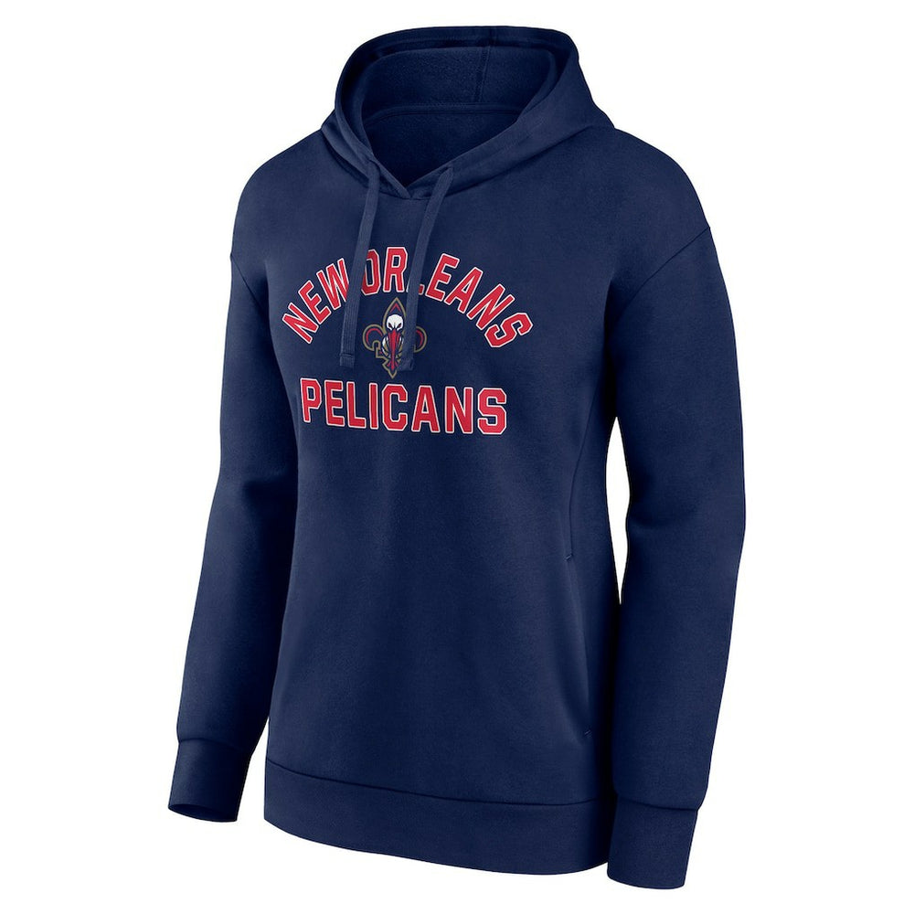 NBA - New Orleans Pelicans Women's Overtime Pullover Hoodie - Navy
