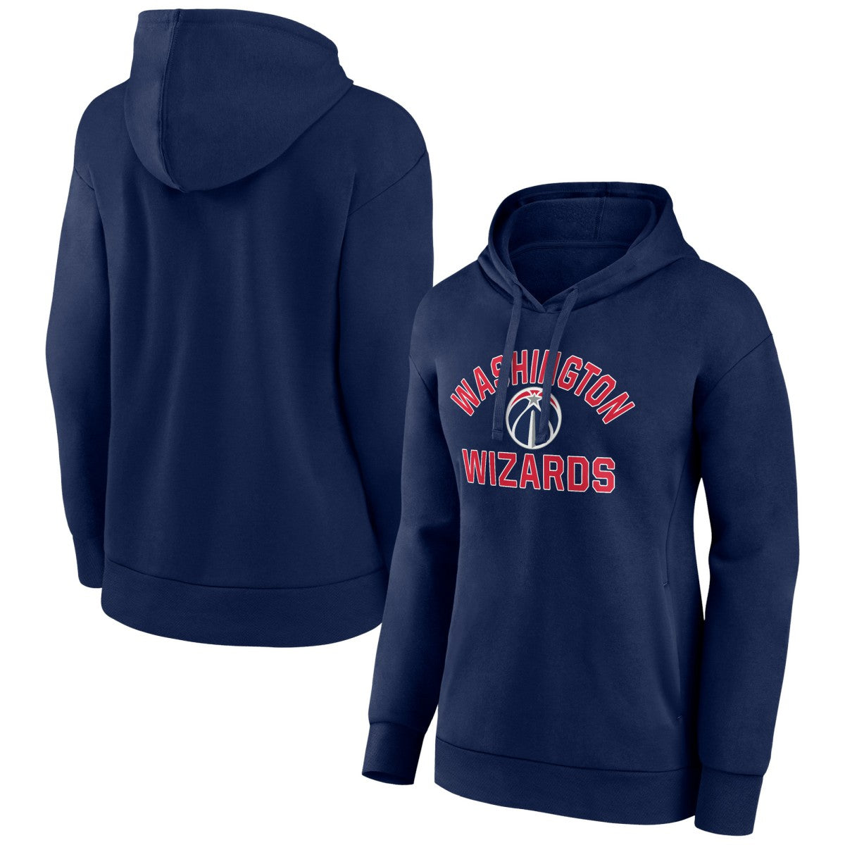 NBA - Washington Wizards Women's Overtime Pullover Hoodie - Navy