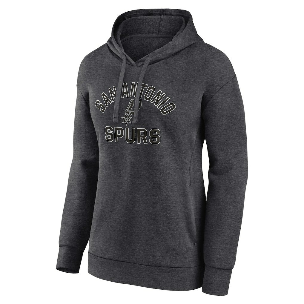 NBA - San Antonio Spurs Women's Overtime Pullover Hoodie - Charcoal