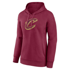 NBA - Cleveland Cavaliers Women's Alternate Logo Pullover Hoodie - Wine