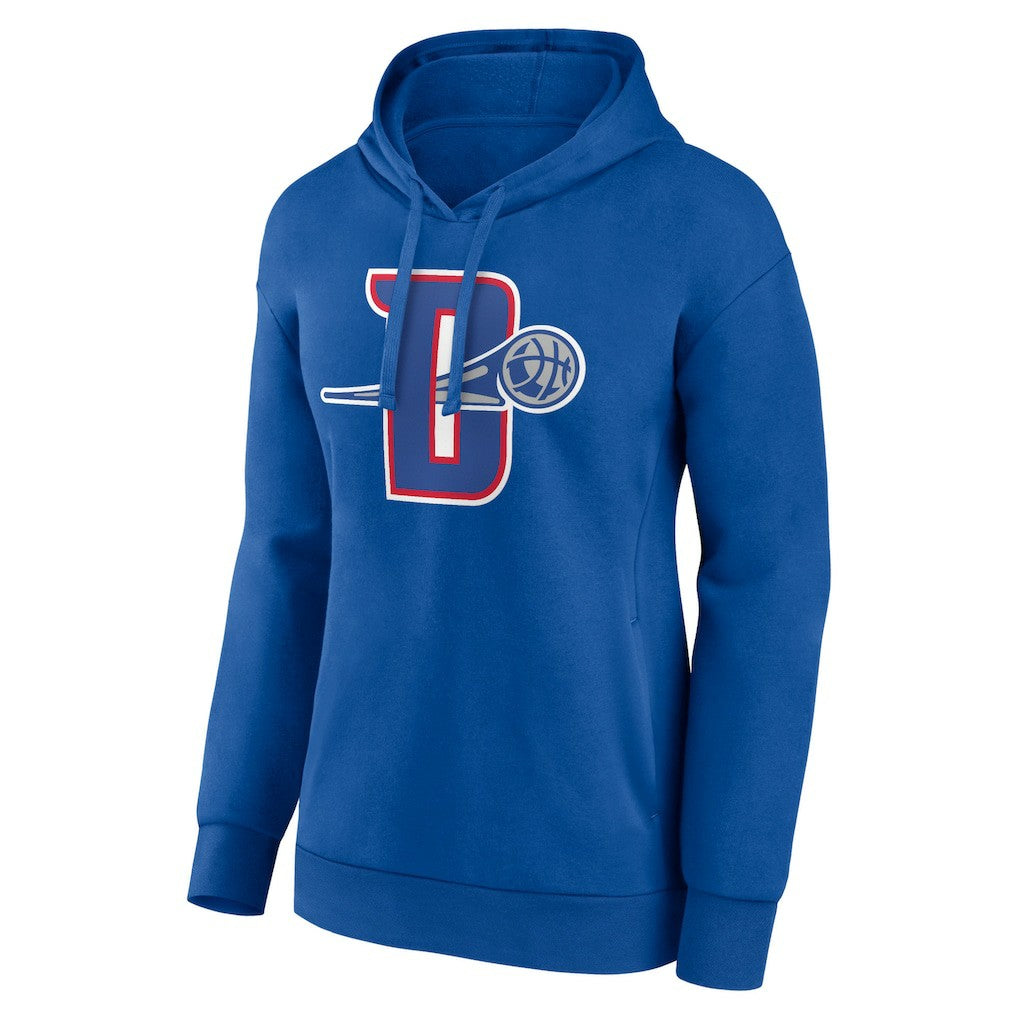 NBA - Detroit Pistons Women's Alternate Logo Pullover Hoodie - Blue