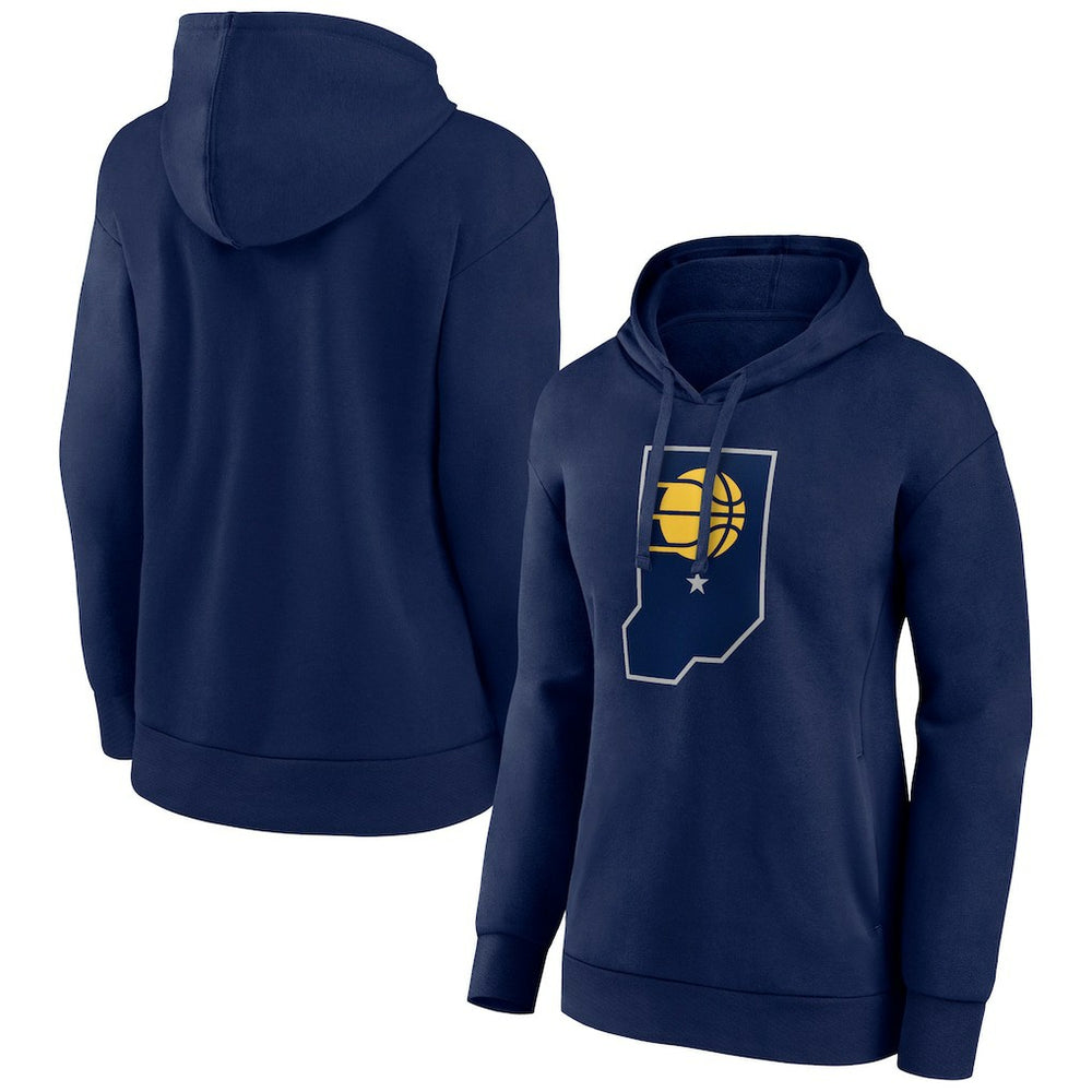 NBA - Indiana Pacers Women's Alternate Logo Pullover Hoodie - Navy