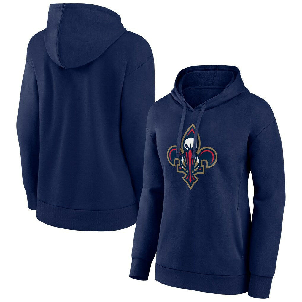 NBA - New Orleans Pelicans Women's Alternate Logo Pullover Hoodie - Navy